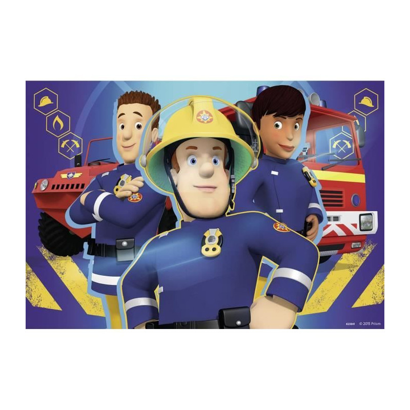 SAM THE FIREMAN Puzzle Sam Help You In Need 2x24 pcs