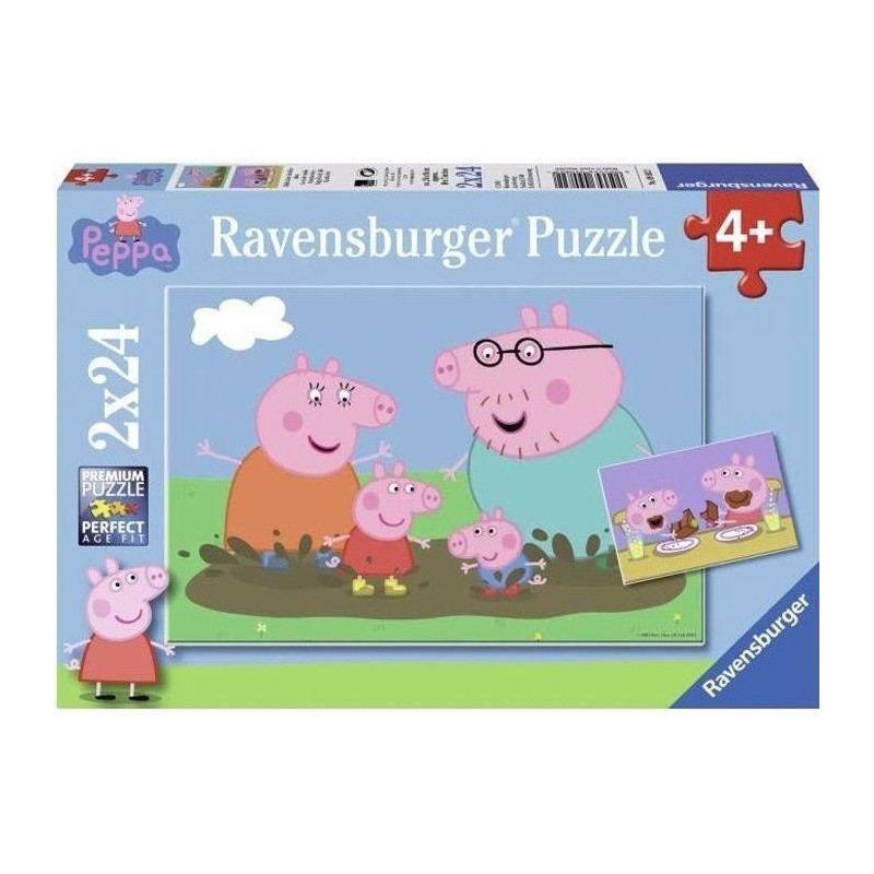 PEPPA PIG Puzzle Family Life 2x24 pcs