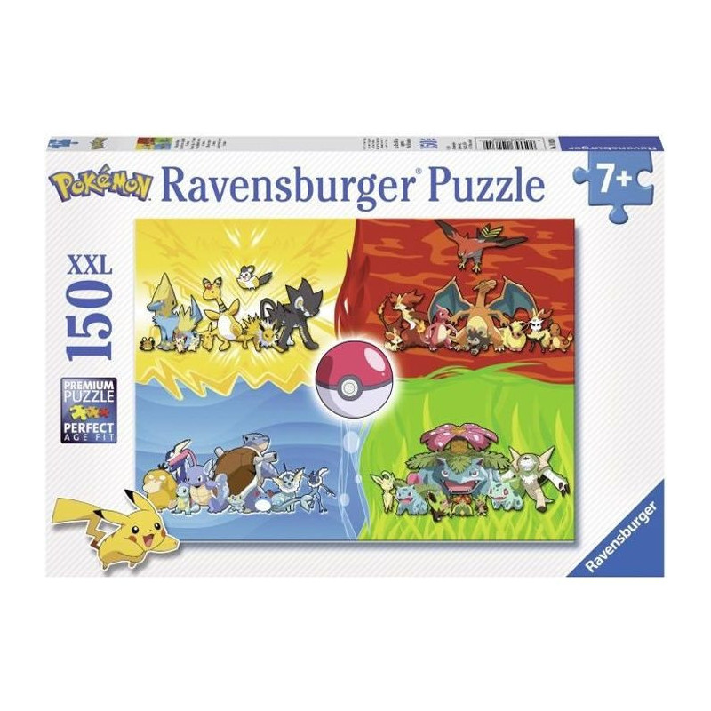 POKEMON Puzzle 150pcs Different Types Of Pokemon