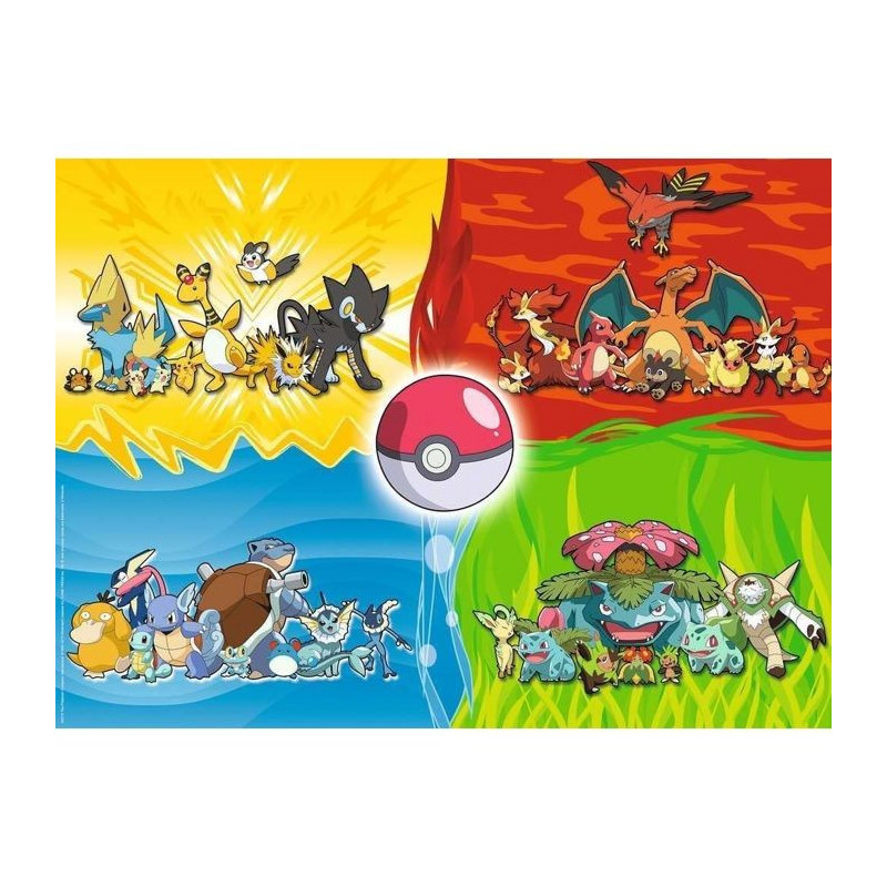 POKEMON Puzzle 150pcs Different Types Of Pokemon