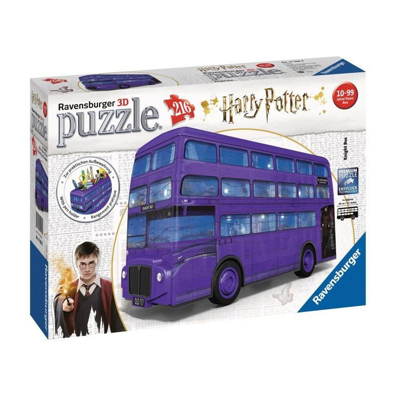 RAVENSBURGER - Harry Potter 3D Puzzle Magicobus 216 pieces