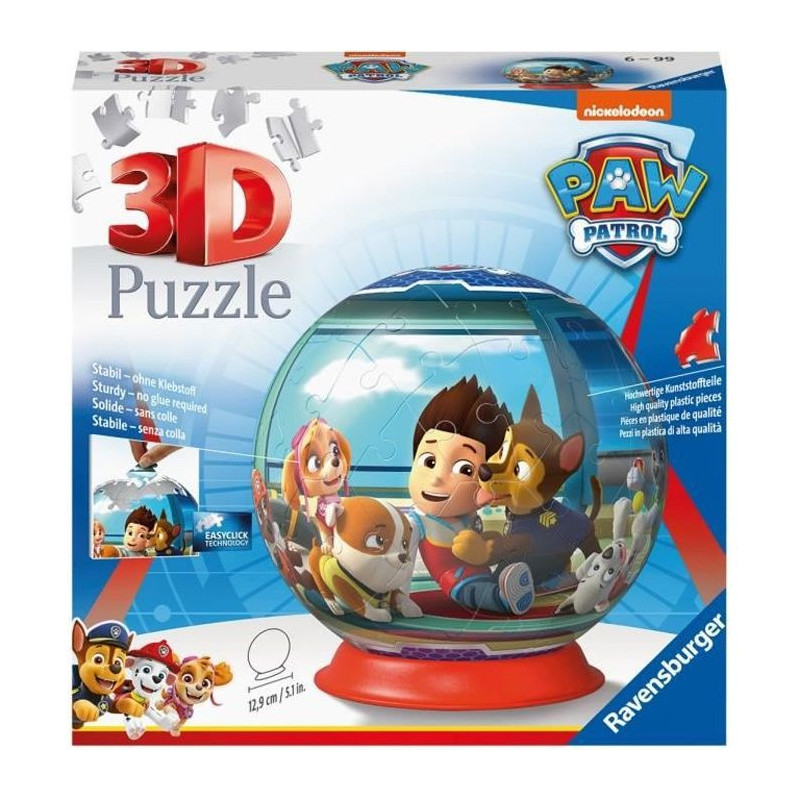 PAT'PATROUILLE 3D Puzzle 72 pcs