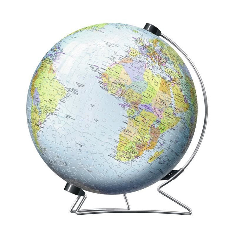 3D Puzzle 540 pieces: Single Color Globe Unique