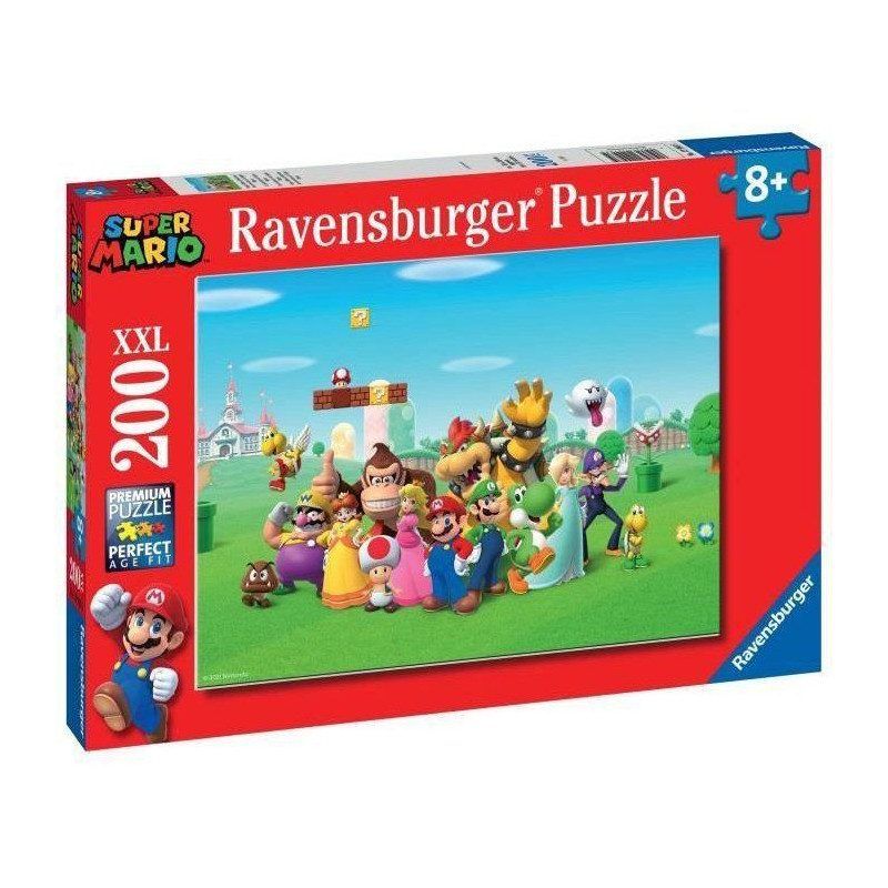 Ravensburger-SUPER MARIO-200 piece XXL puzzle - The adventures of Supe
