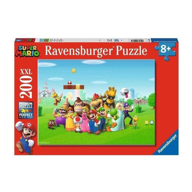 Ravensburger-SUPER MARIO-200 piece XXL puzzle - The adventures of Supe