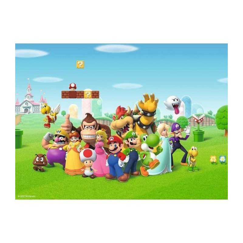 Ravensburger-SUPER MARIO-200 piece XXL puzzle - The adventures of Supe