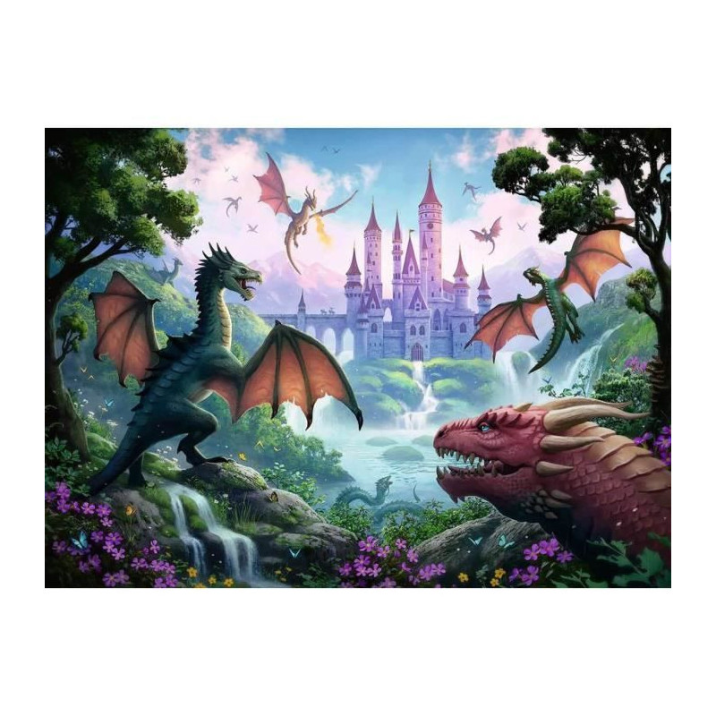 Children's puzzle 300 p XXL Magic dragon - Ages 9 - 13356 - Ravensburg