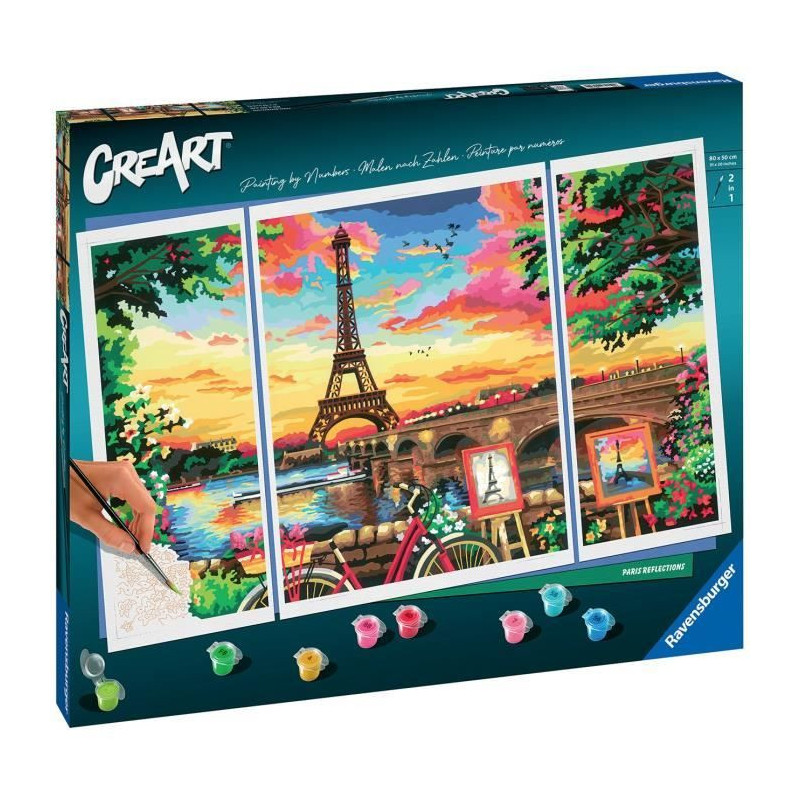 CREART Format 80x50cm - Triptych -4005556201341 - RAVENSBURGER