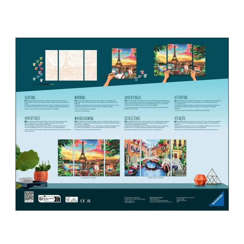 CREART Format 80x50cm - Triptych -4005556201341 - RAVENSBURGER