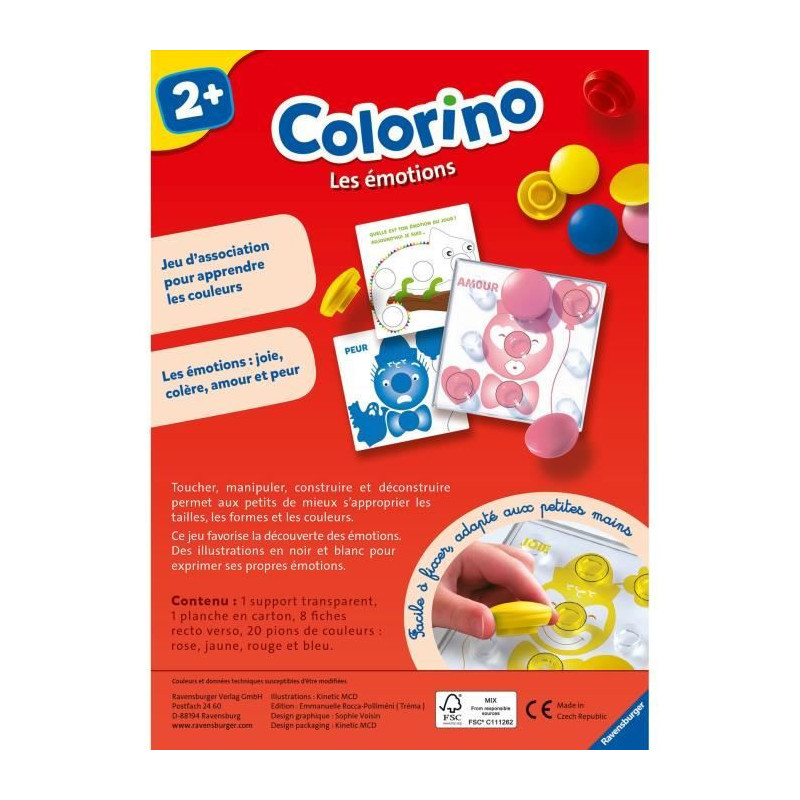 Ravensburger - Colorino - Emotions - 4005556207985