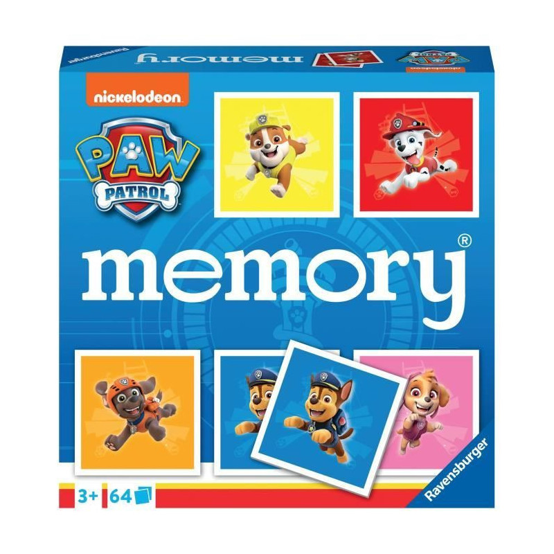 Grand Memory - Pat'Patrol -4005556208876 - Ravensburger
