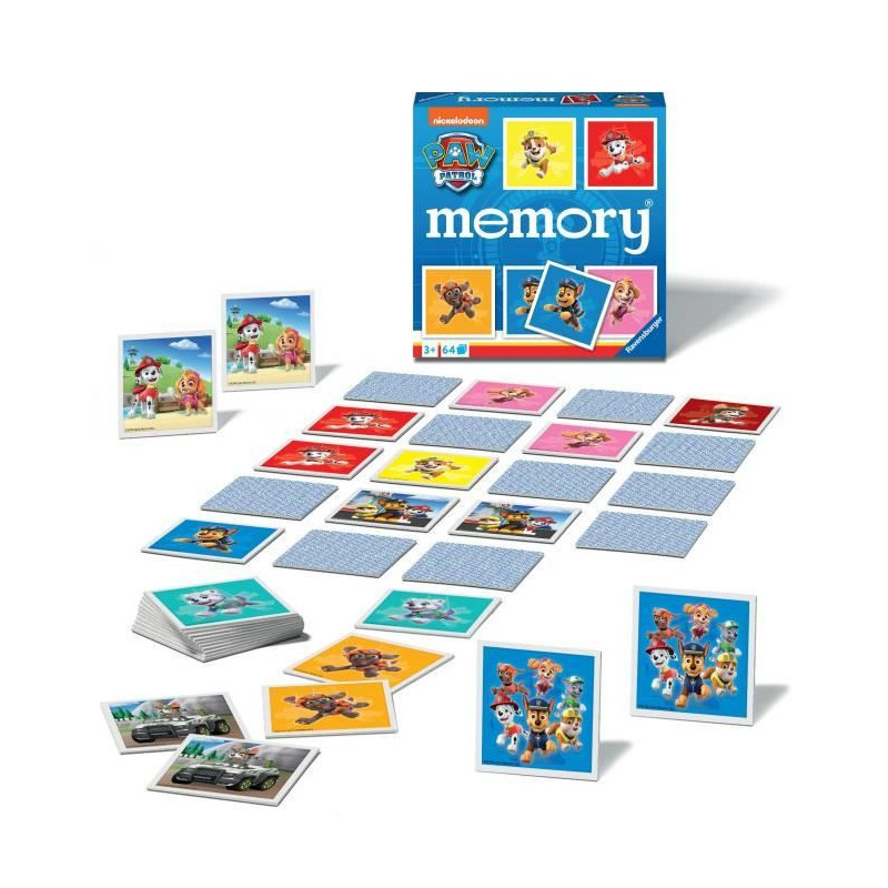 Grand Memory - Pat'Patrol -4005556208876 - Ravensburger