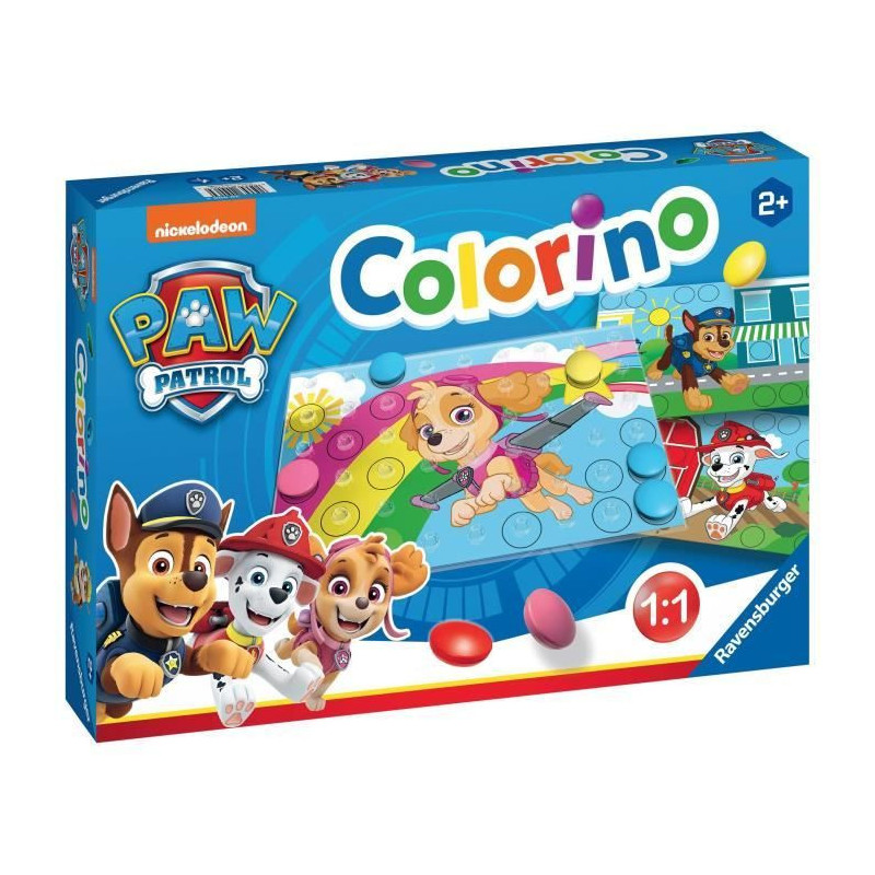 Ravensburger-PAW PATROL CORE-Colorino Paw Patrol-4005556209064-Ages 2