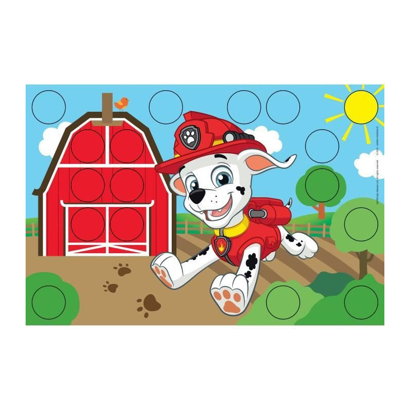 Ravensburger-PAW PATROL CORE-Colorino Paw Patrol-4005556209064-Ages 2