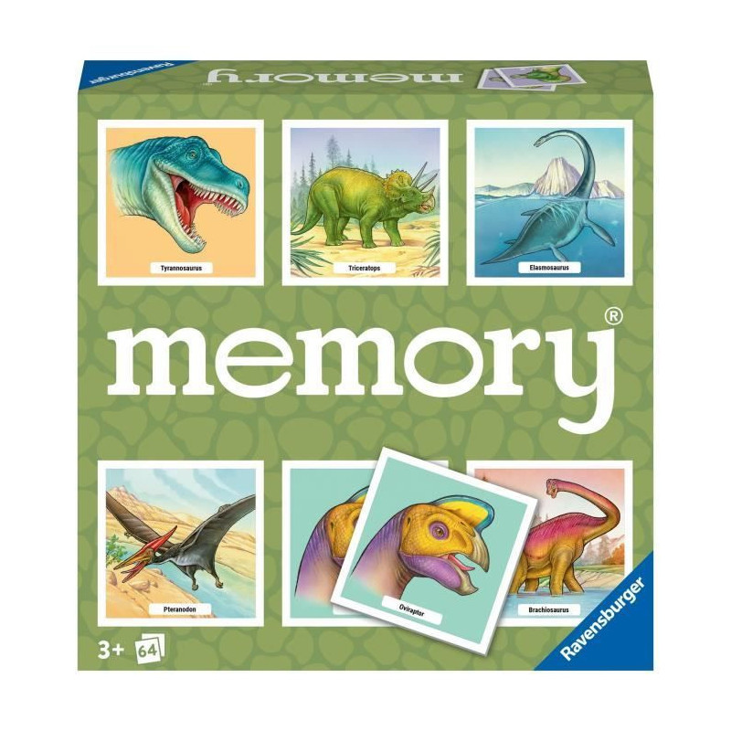 Grand Memory - Dinosaurs -4005556209248 - Ravensburger