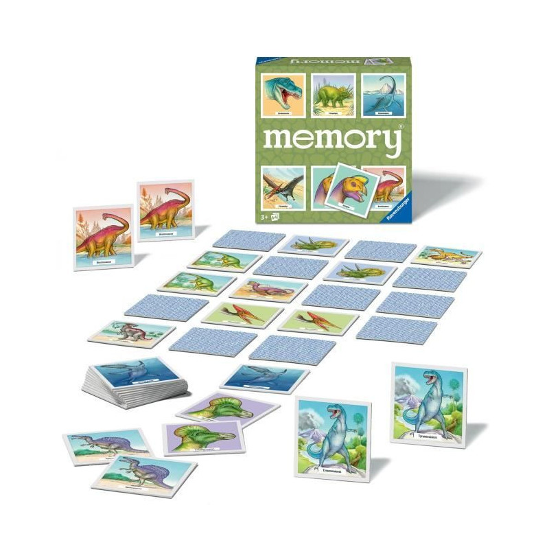 Grand Memory - Dinosaurs -4005556209248 - Ravensburger