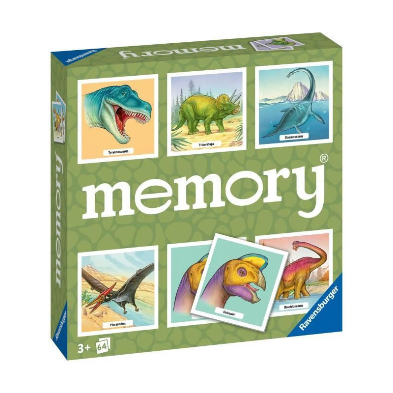 Grand Memory - Dinosaurs -4005556209248 - Ravensburger