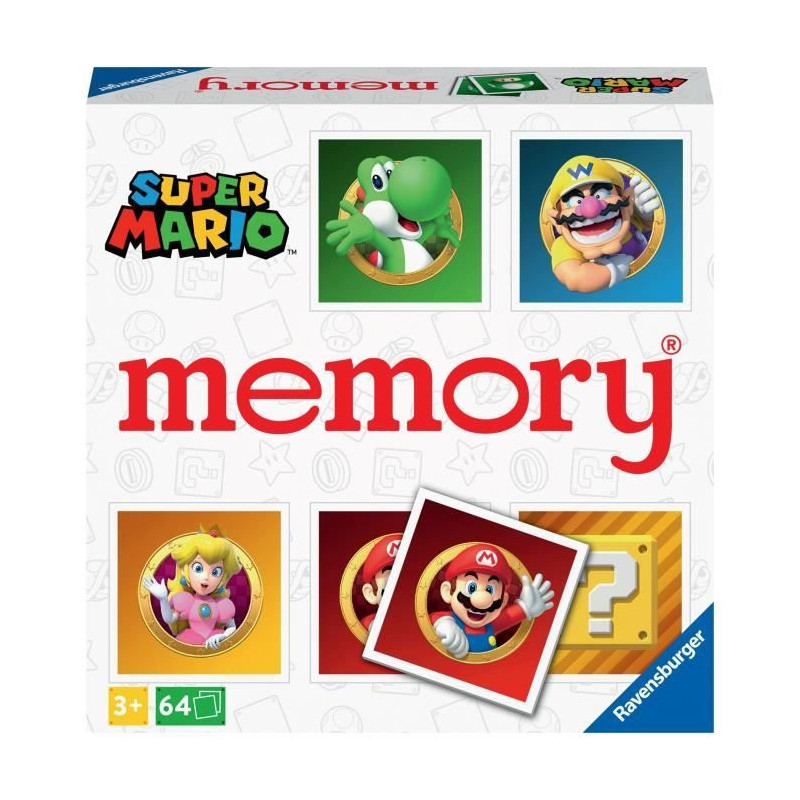 Grand Memory - Super Mario - Educational game - From 3 years old - 209