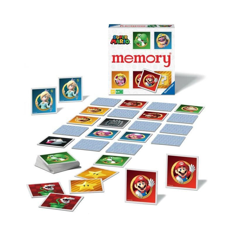 Grand Memory - Super Mario - Educational game - From 3 years old - 209
