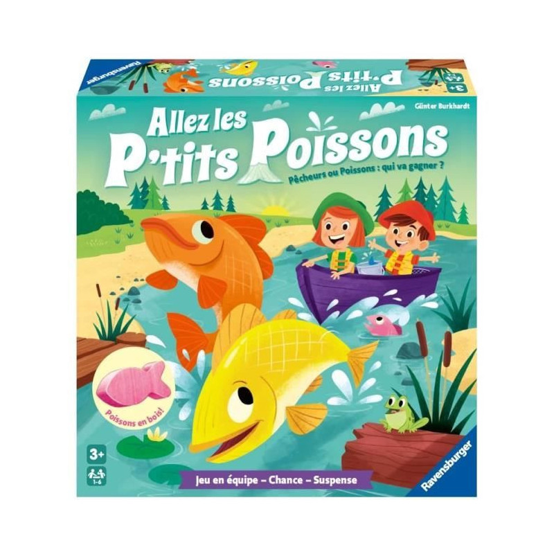 Allez Les P'tits Poissons - First Board Game for Children - 20991 - Ra