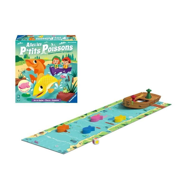 Allez Les P'tits Poissons - First Board Game for Children - 20991 - Ra