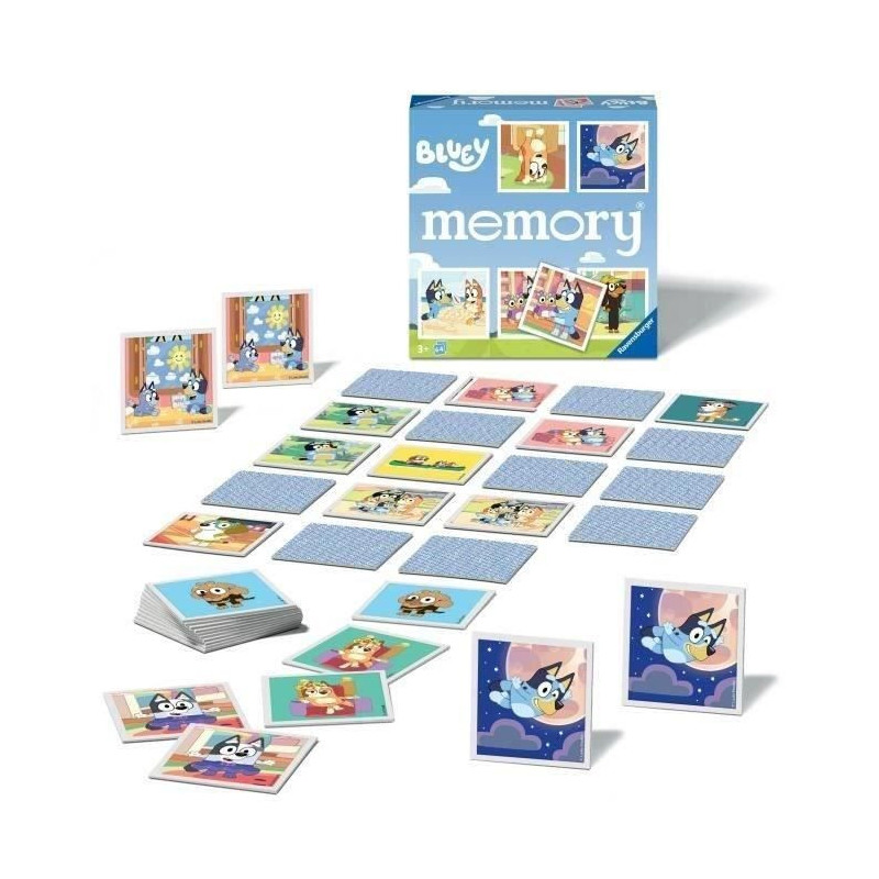Ravensburger-BLUEY-Grand memory Bluey-4005556226467-From 3 years