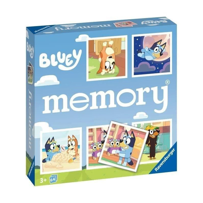 Ravensburger-BLUEY-Grand memory Bluey-4005556226467-From 3 years