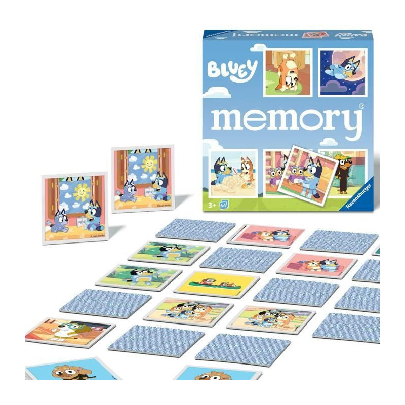 Ravensburger-BLUEY-Grand memory Bluey-4005556226467-From 3 years