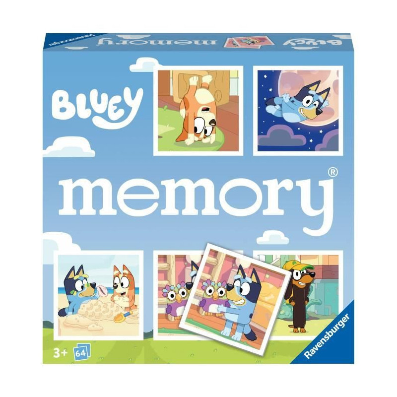 Ravensburger-BLUEY-Grand memory Bluey-4005556226467-From 3 years