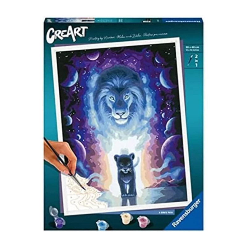 CREART Large format 30x40 cm - Lion / Jojoesart edition -4005556235162