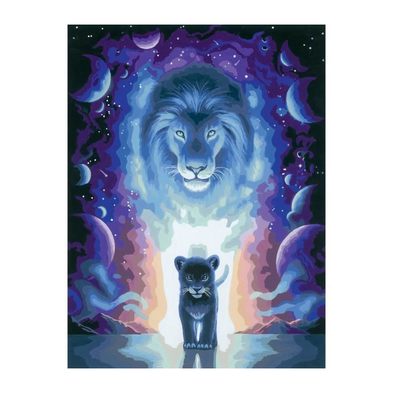 CREART Large format 30x40 cm - Lion / Jojoesart edition -4005556235162