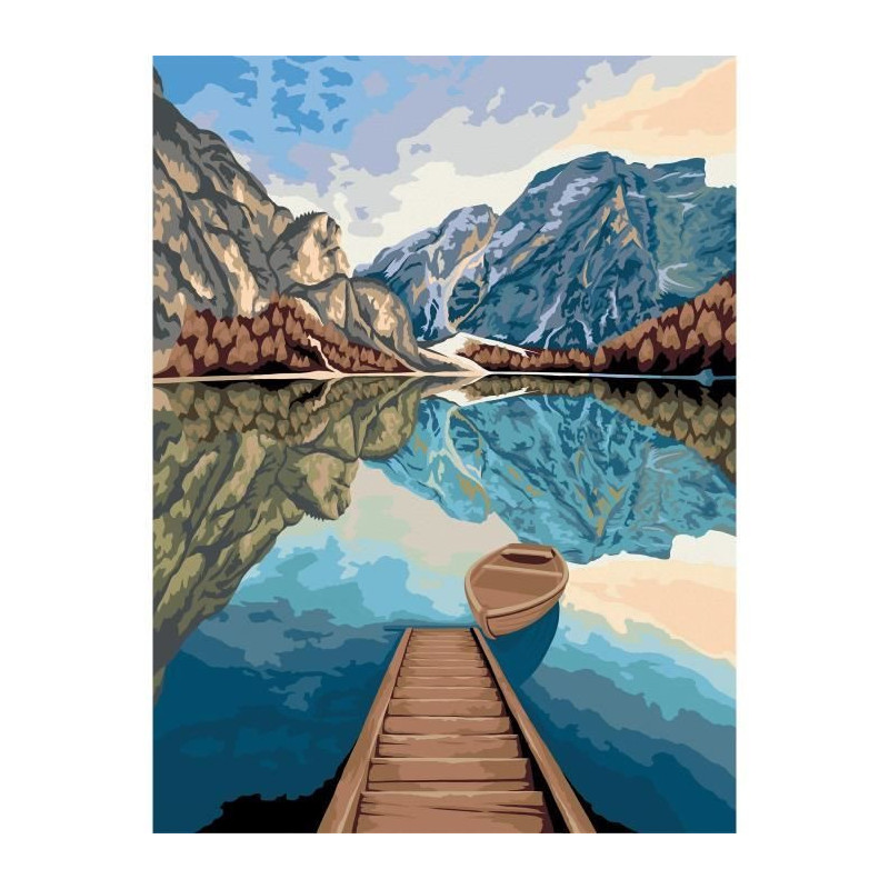 Ravensburger – CreArt large format 30x40 cm – Lake views – 12 ye
