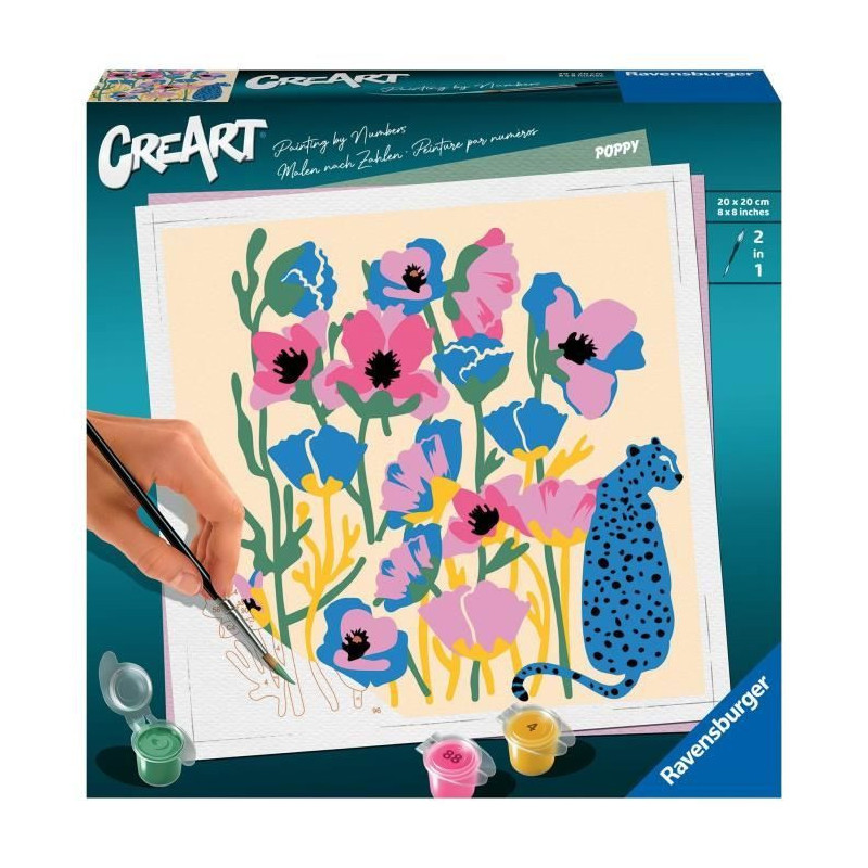 CreArt - 20x20cm - Poppy - Jolane Edition