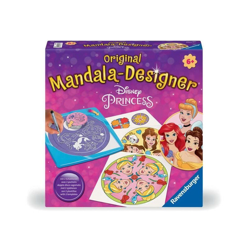 Ravensburger-PRINCESS-Mandala Midi Disney Princesses-4005556238477-Fro
