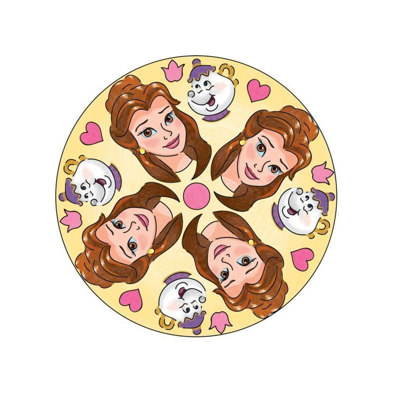 Ravensburger-PRINCESS-Mandala Midi Disney Princesses-4005556238477-Fro