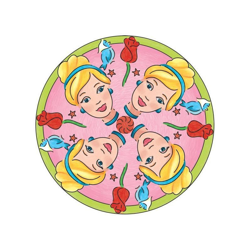 Ravensburger-PRINCESS-Mandala Midi Disney Princesses-4005556238477-Fro