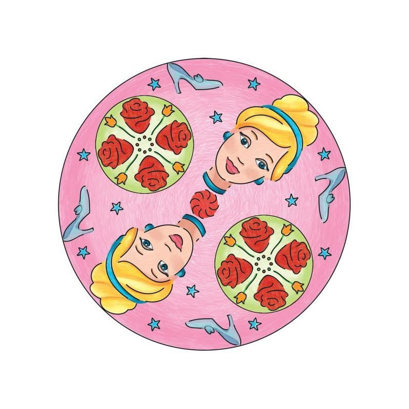 Ravensburger-PRINCESS-Mandala Midi Disney Princesses-4005556238477-Fro