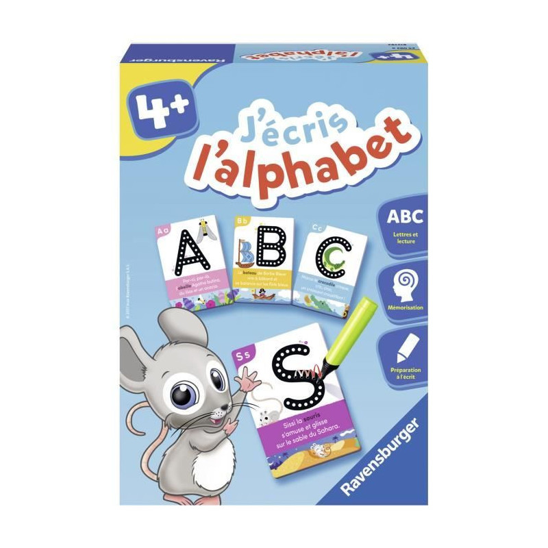 RAVENSBURGER - I write the alphabet