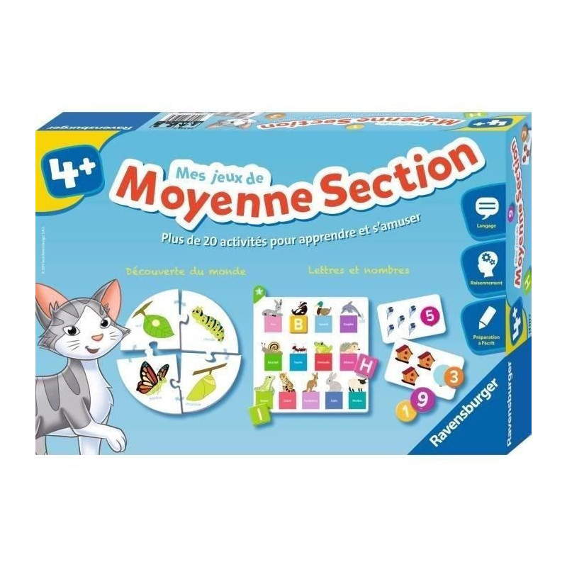 RAVENSBURGER My Medium Section Games (Educational Game)