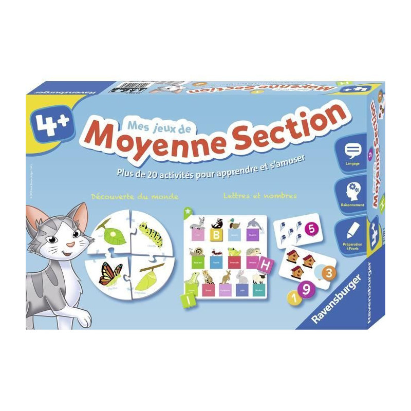 RAVENSBURGER My Medium Section Games (Educational Game)