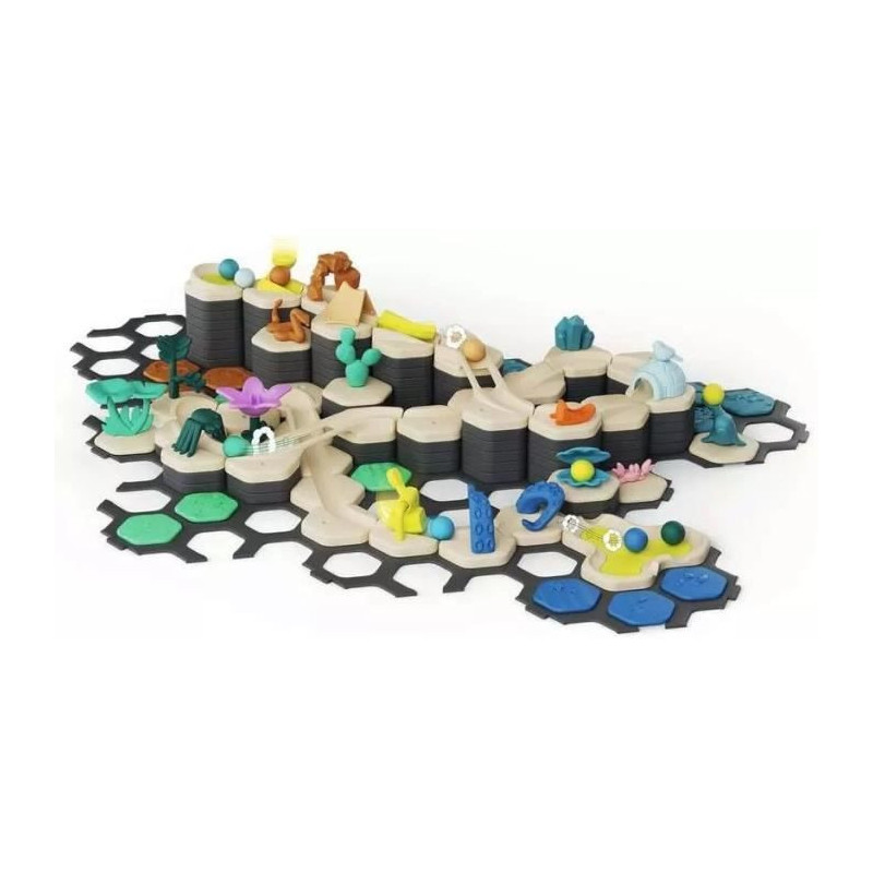 Gravitrax Junior - Starter Set XXL My Planet 184 pieces - Marble circu