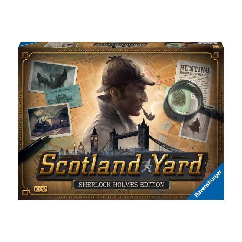 Scotland Yard Sherlock Holmes, Family Strategy Game, Ages 10 and Up, 2