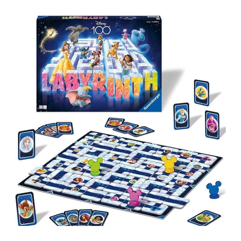 Labyrinth Disney 100th birthday - Plateau game - 4005556274604 - Raven