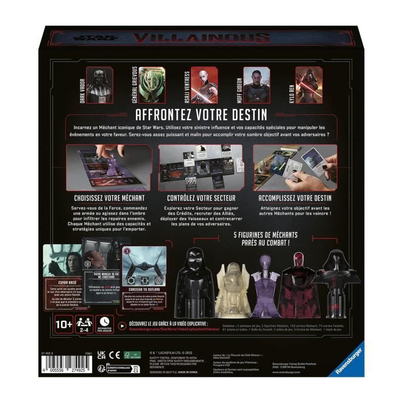 Star Wars Villainous - The power of the dark side - Strategy game - 2