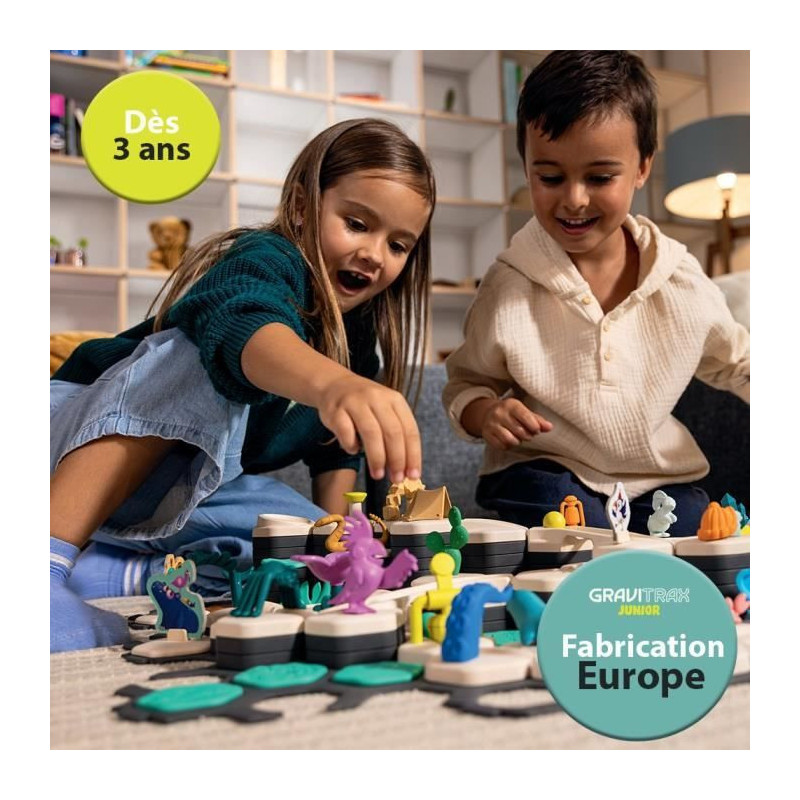 GraviTrax JUNIOR Start and Run expansion set - Marble circuits - 3 yea