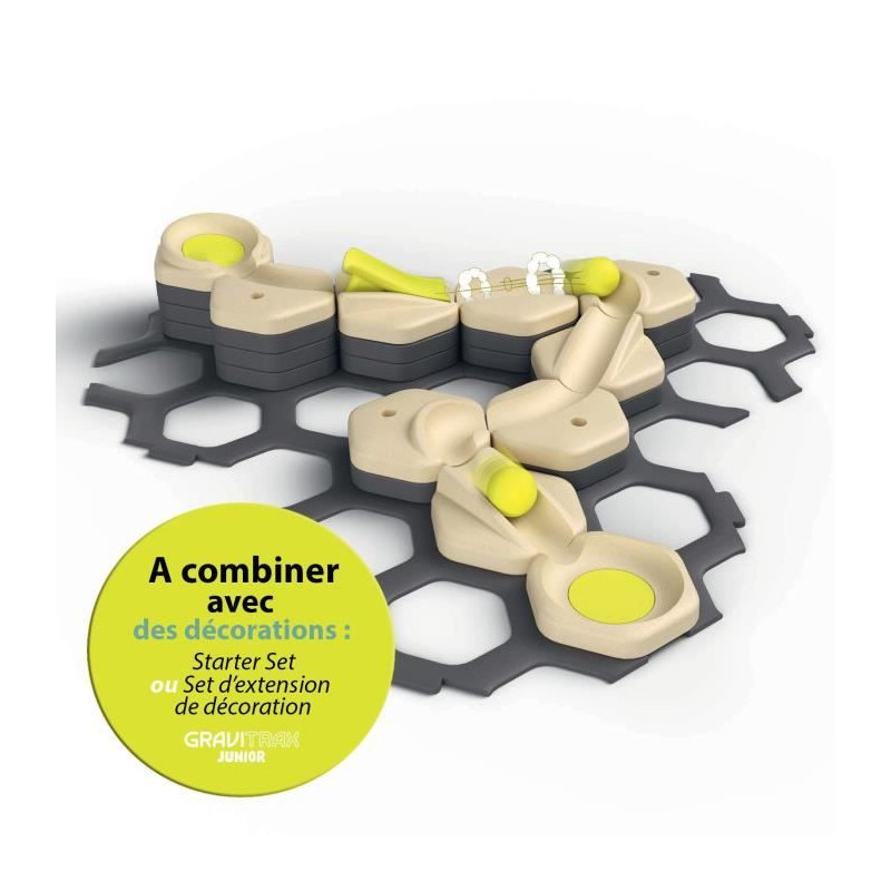GraviTrax JUNIOR Start and Run expansion set - Marble circuits - 3 yea
