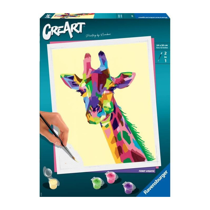 Ravensburger - CreArt - large - giraffe - 4005556289936