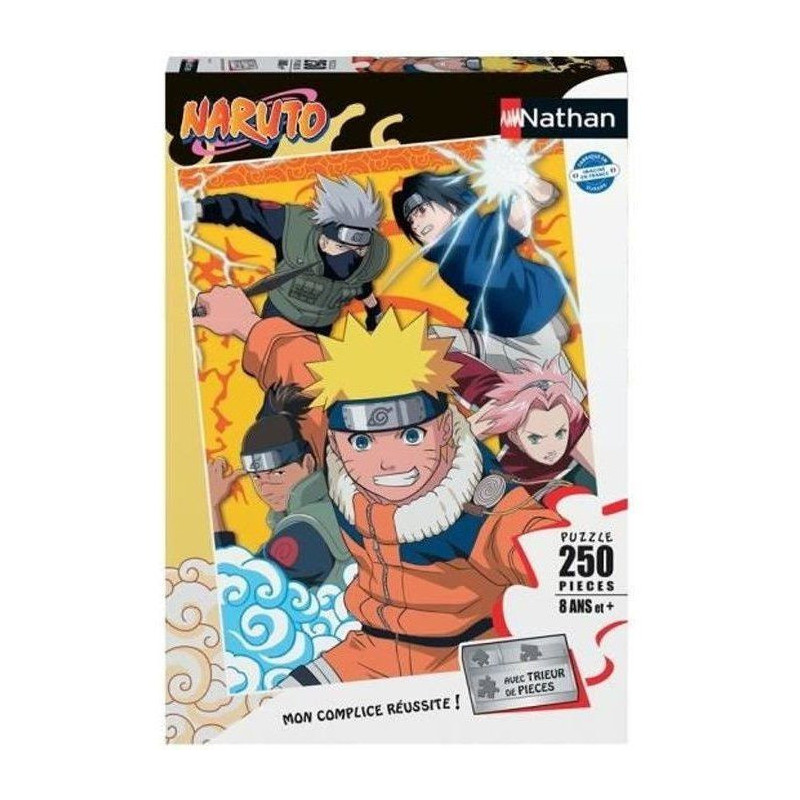 Nathan - Puzzle 250 pieces - Naruto at the ninja academy