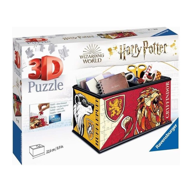3D Puzzle Storage Box - Harry Potter