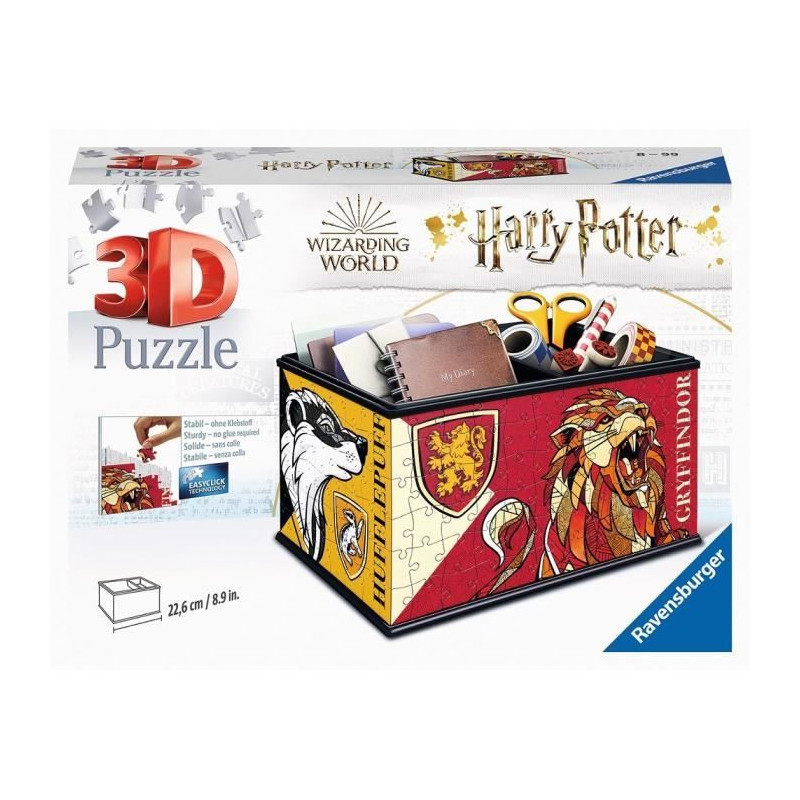 3D Puzzle Storage Box - Harry Potter